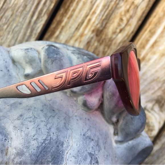 Jean Paul Gaultier Vintage 90’s Y2K Mirror Sunglasses Pink - Picture 10 of 12